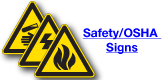 Safety Signs-- Signs, Banners, and Custom printed Signage made only at Arizona Sign Shop. Servicing Flagstaff and Northern Arizona.